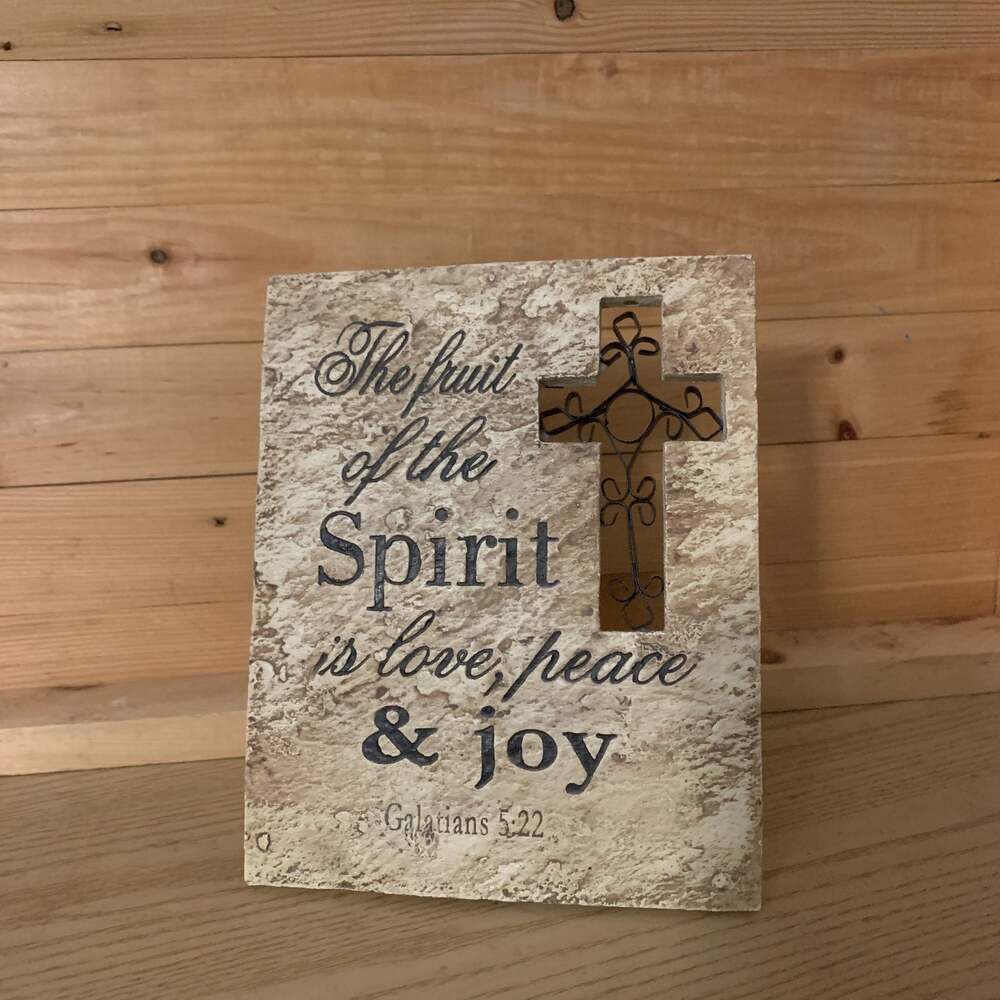 Holy Spirit You Are Welcome Here Wood Sign